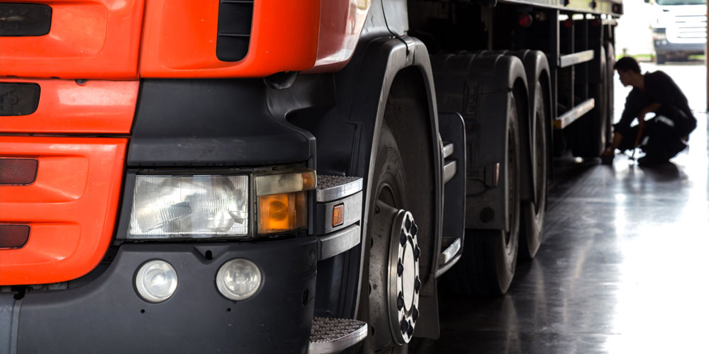 Servicing Vehicle